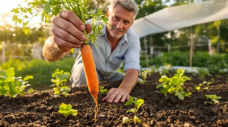 « Ils croient le potager fini » : la méthode d’un maraîcher pour des carottes parfaites semées en juillet « Ils croient le potager fini » : la méthode d’un maraîcher pour des carottes parfaites semées en juillet