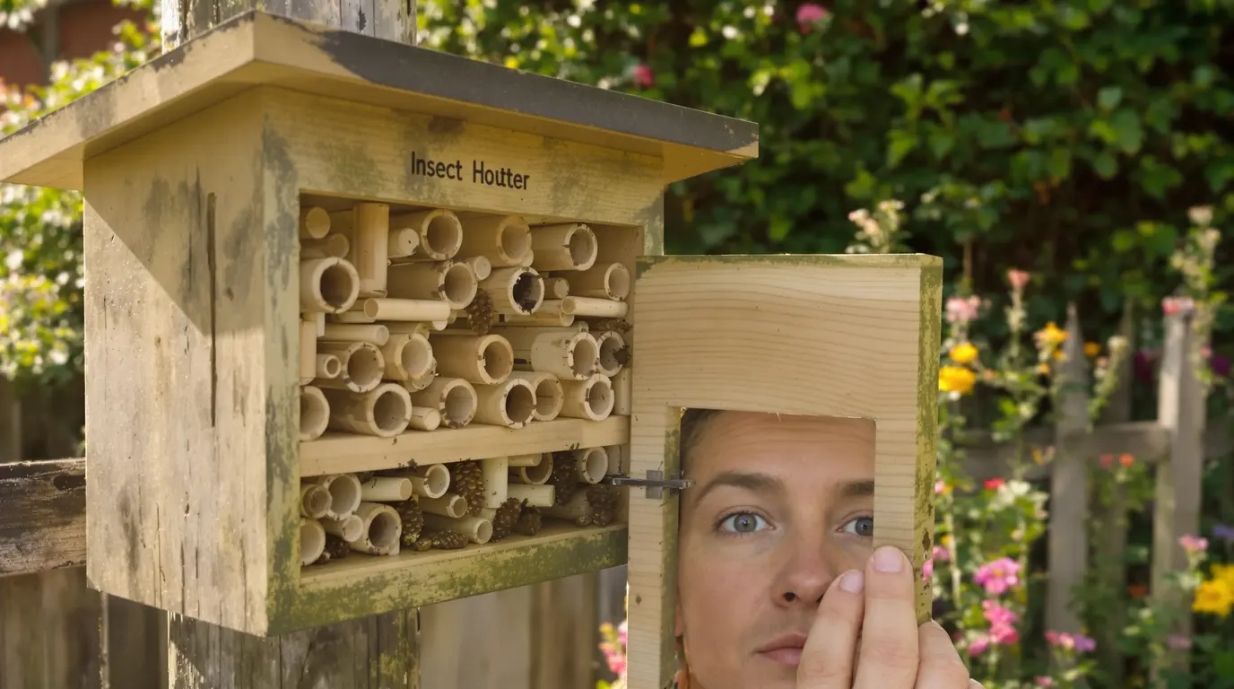 J’avais installé un hôtel à insectes depuis 2 ans : en l’ouvrant, j’ai compris qu’il n’avait servi à rien J’avais installé un hôtel à insectes depuis 2 ans : en l’ouvrant, j’ai compris qu’il n’avait servi à rien
