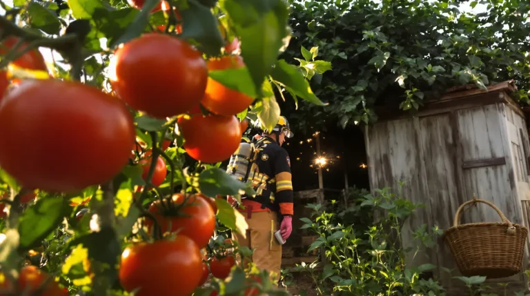 Je cueillais mes tomates à mains nues : quand un pompier a inspecté mon jardin, j'ai compris ce bourdonnement Je cueillais mes tomates à mains nues : quand un pompier a inspecté mon jardin, j'ai compris ce bourdonnement