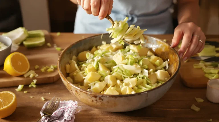 L’ingrédient simple qui rend la salade de pommes de terre bien meilleure, selon des experts L’ingrédient simple qui rend la salade de pommes de terre bien meilleure, selon des experts