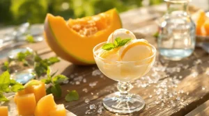Le duo fraîcheur de l’été : melon et menthe en sorbet, ma recette d’été simple et désaltérante