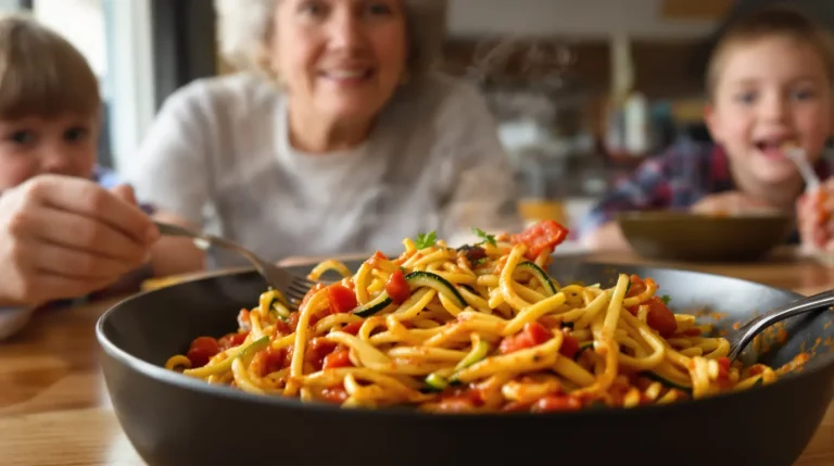 Mes petits-enfants refusaient les courgettes jusqu’au soir où je les ai servies en spaghetti