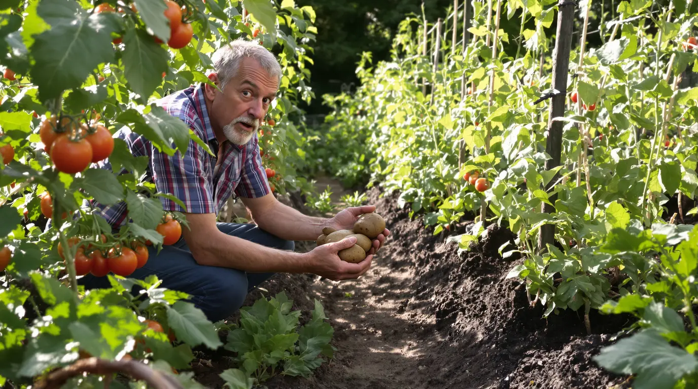 Mon voisin ne plante jamais ces deux légumes côte à côte au potager : la raison surprend Mon voisin ne plante jamais ces deux légumes côte à côte au potager : la raison surprend
