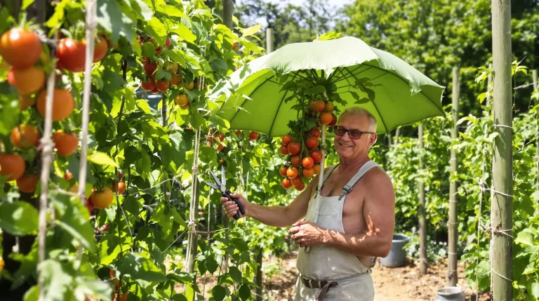 Mon voisin taille toujours ses tomates en parasol dès juillet : voici pourquoi ce n’est pas une lubie Mon voisin taille toujours ses tomates en parasol dès juillet : voici pourquoi ce n’est pas une lubie