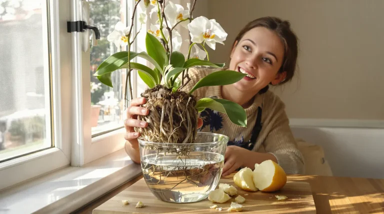 Orchidée : faites-la refleurir avec une simple pomme de terre Orchidée : faites-la refleurir avec une simple pomme de terre