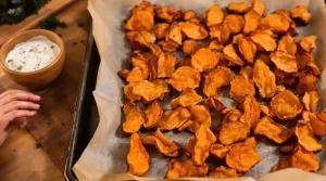 Plus besoin d’acheter des chips : ces chips de patate douce sont croustillantes, légères et faciles