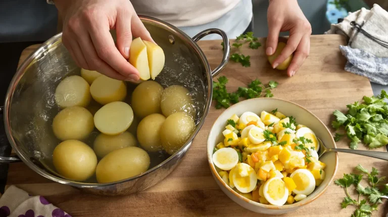 Salade de pommes de terre : la bonne façon de les cuire pour un résultat parfait à chaque fois Salade de pommes de terre : la bonne façon de les cuire pour un résultat parfait à chaque fois