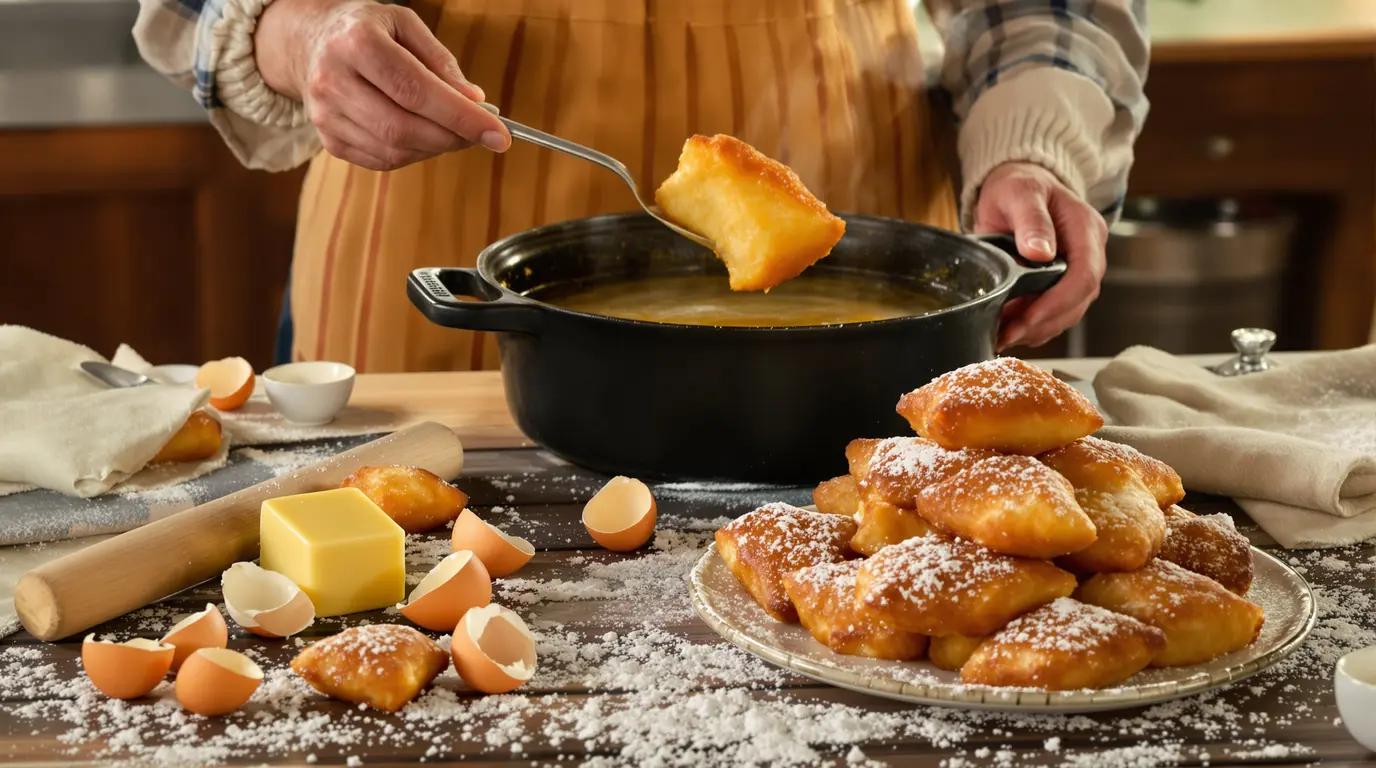 Une grand-mère alsacienne révèle sa recette culte de beignets du carnaval, dorés et croustillants Une grand-mère alsacienne révèle sa recette culte de beignets du carnaval, dorés et croustillants