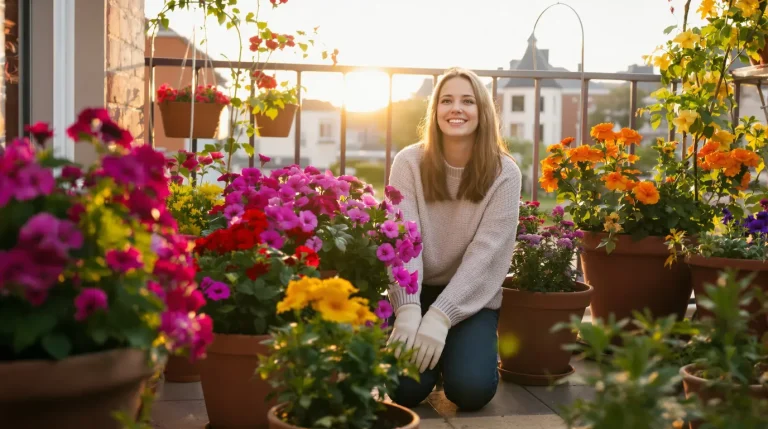 Voici les 11 fleurs en pot à planter dès avril sur votre balcon pour un été fleuri sans arrosage