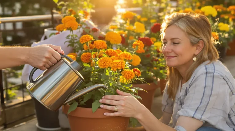 Arrosage des œillets d’Inde : 7 conseils et bonnes pratiques pour obtenir de belles fleurs
