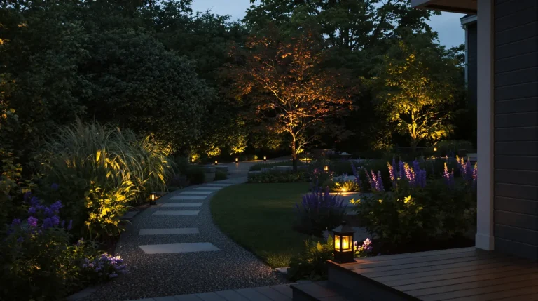 C'est fini pour les spots le long des allées : en 2026, les paysagistes éclairent les jardins autrement C'est fini pour les spots le long des allées : en 2026, les paysagistes éclairent les jardins autrement