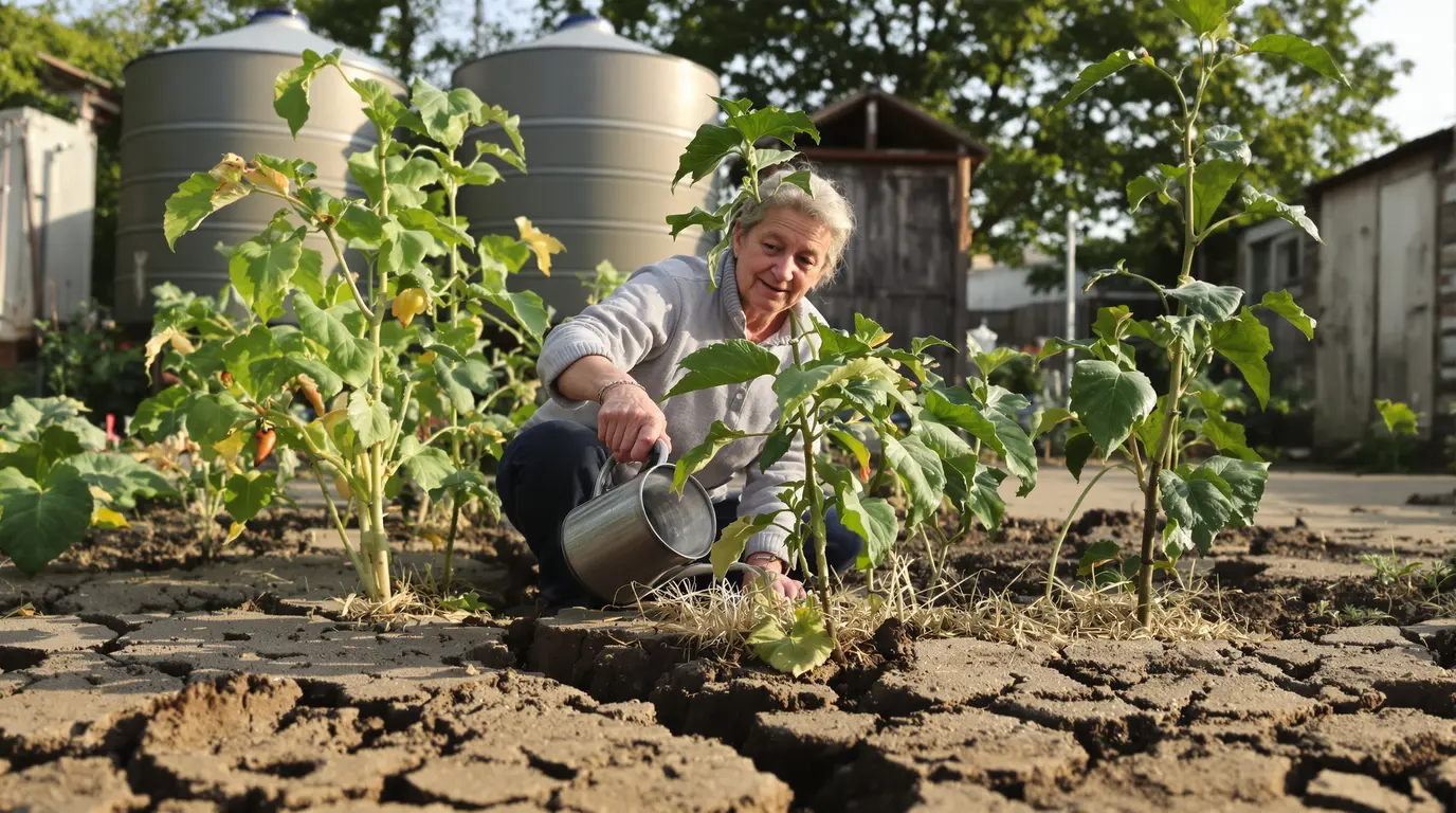 « C’est la désolation cette année » : dans l’Indre, les jardiniers préservent leurs potagers face à la sécheresse « C’est la désolation cette année » : dans l’Indre, les jardiniers préservent leurs potagers face à la sécheresse