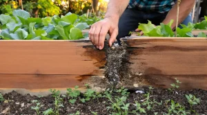 Carré potager surélevé : ce bois évite les planches qui pourrissent en 3 ans, et peu le choisissent