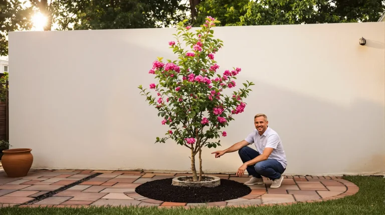 Dans un minuscule jardin du sud, ces 14 petits arbres évitent l’erreur qui ruine terrasses et murs Dans un minuscule jardin du sud, ces 14 petits arbres évitent l’erreur qui ruine terrasses et murs