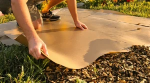 Du carton au lieu du gazon : de plus en plus de jardiniers adoptent cette méthode, voici pourquoi