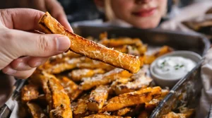 Frites de courge au parmesan : l’astuce saine (et bluffante) pour remplacer les frites classiques