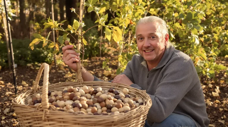 J’ai planté 3 arbres à fruits à coque dans un coin vide du jardin : depuis, je récolte chaque automne