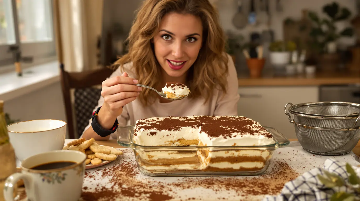« J’ai remplacé le mascarpone par cet ingrédient » : mon tiramisu maison contient presque 2 fois moins de calories « J’ai remplacé le mascarpone par cet ingrédient » : mon tiramisu maison contient presque 2 fois moins de calories