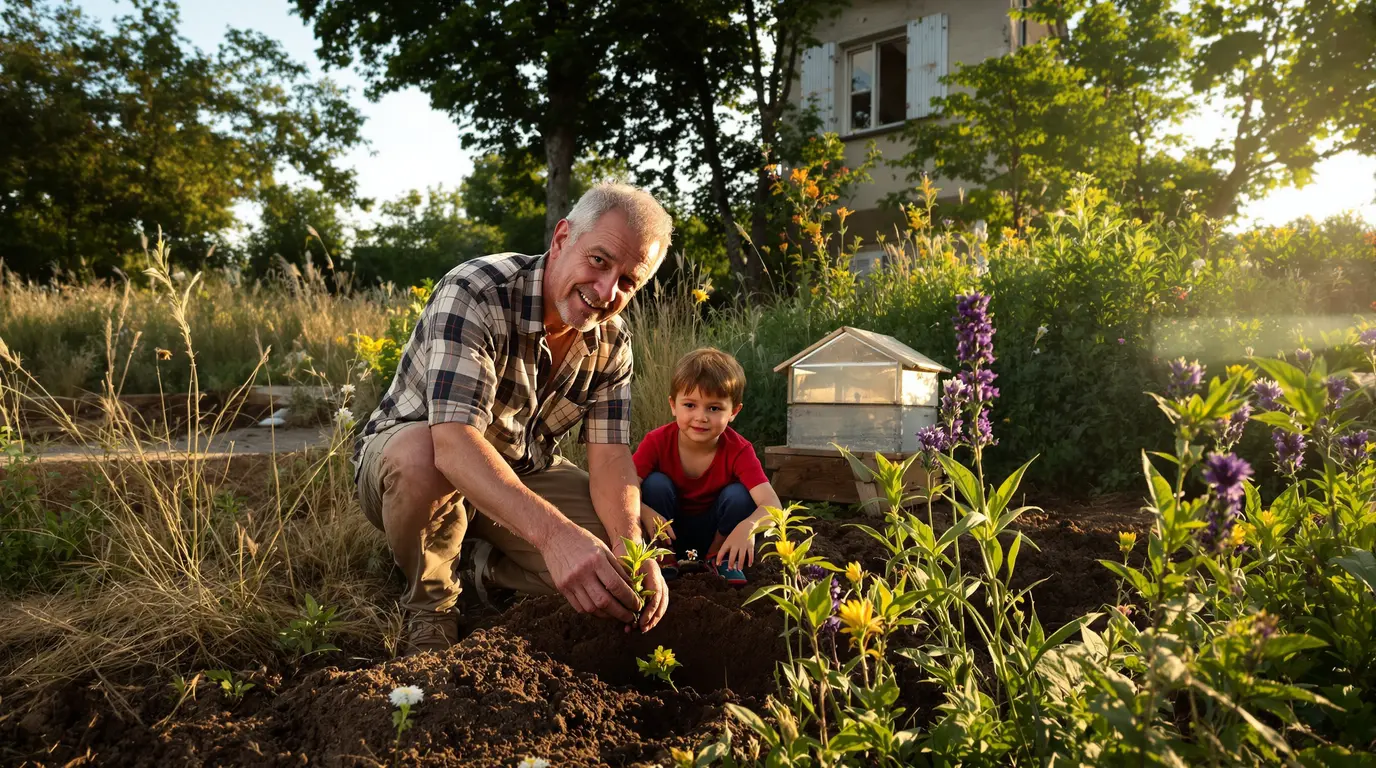 Jardin expérimental en Seine-et-Marne : 6 000 m² dédiés aux abeilles et à la biodiversité Jardin expérimental en Seine-et-Marne : 6 000 m² dédiés aux abeilles et à la biodiversité