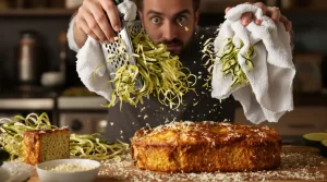 Je râpais mes courgettes du mauvais côté : j’ai compris pourquoi mon cake restait mouillé au centre
