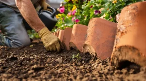 Les anciens enfonçaient des tuiles autour des massifs : 50 ans plus tard, les jardiniers savent pourquoi
