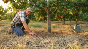 Les anciens mettaient toujours la même chose au pied des fruitiers en été : j'ai compris pourquoi