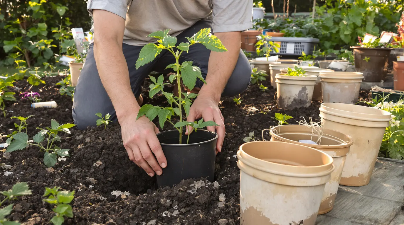 Ne jetez plus vos vieux pots de fleurs en plastique : voici comment ils servent encore au jardin Ne jetez plus vos vieux pots de fleurs en plastique : voici comment ils servent encore au jardin