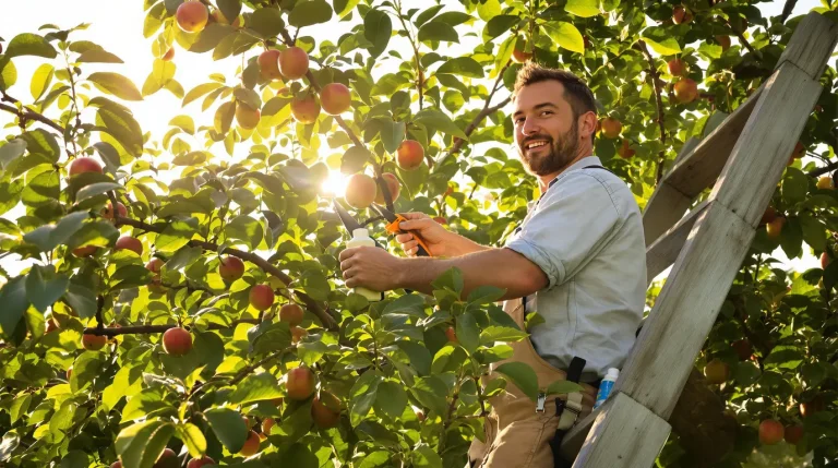 On attend tous l’hiver pour tailler nos fruitiers, alors que la récolte se joue quand la sève redescend On attend tous l’hiver pour tailler nos fruitiers, alors que la récolte se joue quand la sève redescend