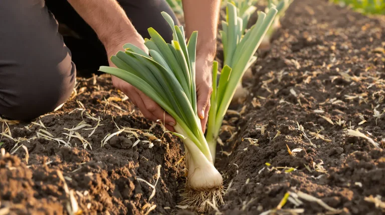 On repique tous les poireaux d’hiver à la rentrée, alors que les jardiniers aguerris les plantent avant