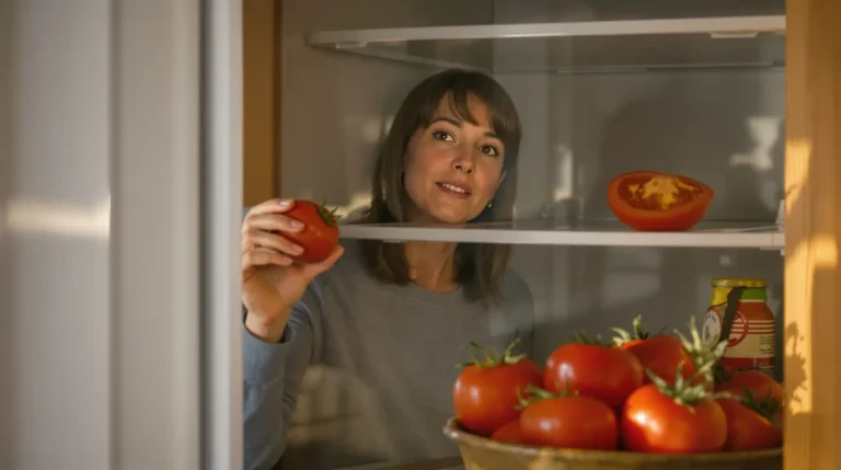 Pas au frigo : l’endroit idéal pour conserver des tomates pleines de goût, et voici pourquoi Pas au frigo : l’endroit idéal pour conserver des tomates pleines de goût, et voici pourquoi