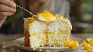Sans farine, sans gluten et peu sucré : ce gâteau moelleux comme un nuage, voici la recette