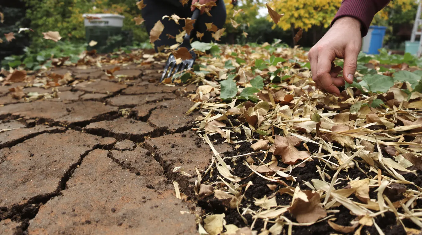 Sol argileux qui devient du béton : ce geste gratuit avant l’hiver change tout au potager Sol argileux qui devient du béton : ce geste gratuit avant l’hiver change tout au potager