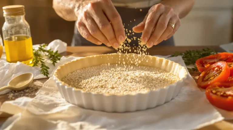 Tarte à la tomate : le geste tout simple de ma grand-mère pour éviter la pâte détrempée Tarte à la tomate : le geste tout simple de ma grand-mère pour éviter la pâte détrempée