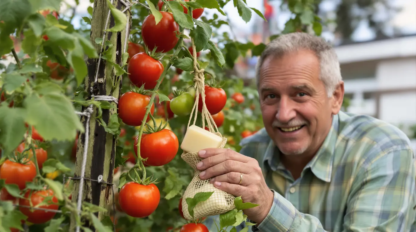 Tomates au jardin : pourquoi je mets du savon près des plants, et ce que cela change vraiment Tomates au jardin : pourquoi je mets du savon près des plants, et ce que cela change vraiment