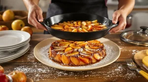 « Une poêle, et c’est tout » : le gâteau aux pommes que je fais sans four