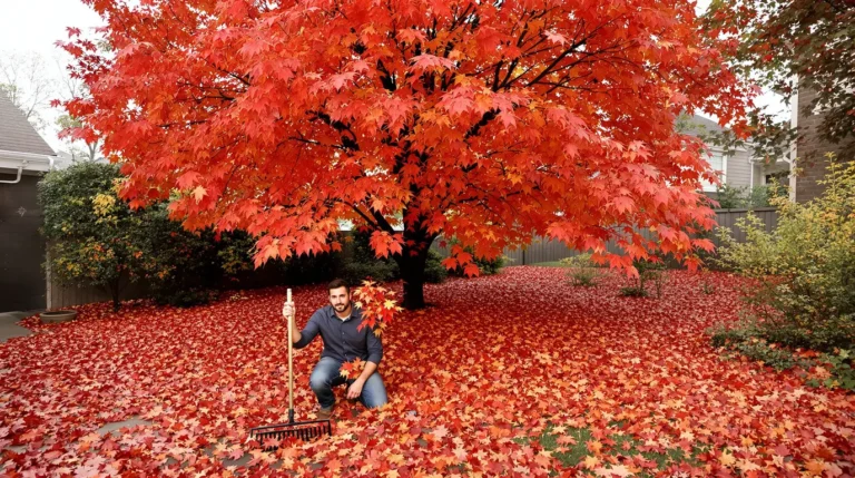 J'ai planté un érable pour l'ombre : dès le premier automne, ses feuilles ont envahi toute la parcelle