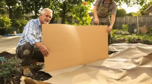 « Je ne bêche plus mon potager » : le conseil d’un ancien avec un simple carton brun, voici pourquoi