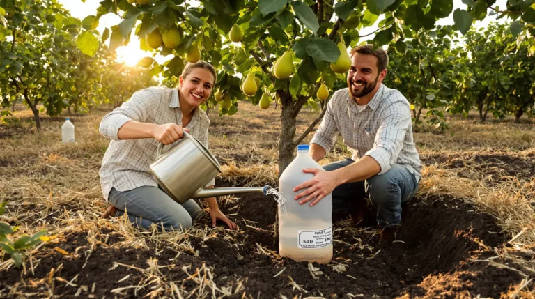 Les anciens plaçaient une réserve d’eau au pied des fruitiers : voici pourquoi les jardiniers y reviennent Les anciens plaçaient une réserve d’eau au pied des fruitiers : voici pourquoi les jardiniers y reviennent
